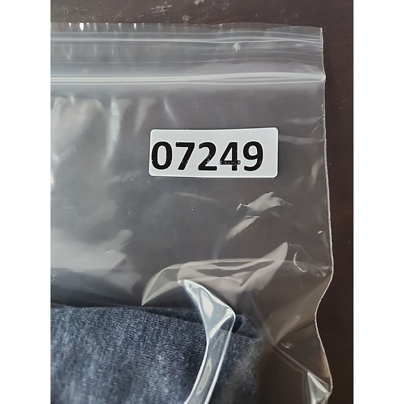 VTG 1946 Henley T-Shirt Mens S Blue Linen Cotton Poly Blend Short Sleeve NEW - Picture 8 of 8